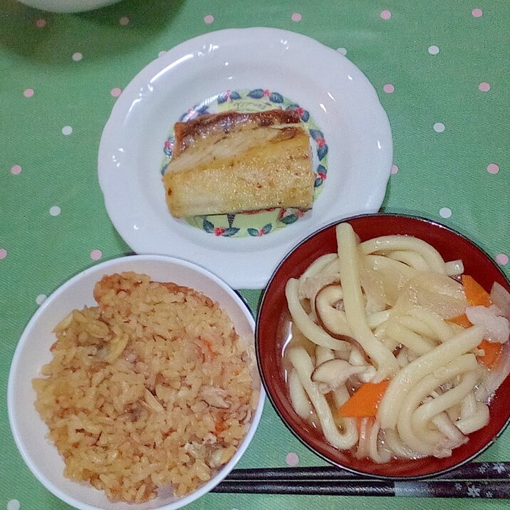 今日の晩御飯